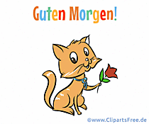 Guten Morgen auf Deutsch e-Karte animiert