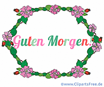 Guten Morgen Gif-Animation