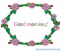 Bild Guten Morgen in Englischer Sprache