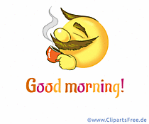 E-Card Guten Morgen in Englischer Sprache