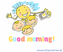 Guten Morgen in Englischer Sprache Gif-Bild