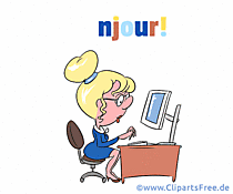 Guten Morgen auf Französisch Gif, Bild, Clip Art