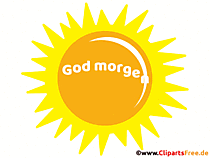 Guten Morgen auf Norwegisch - Animierte Bilder kostenlos