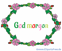 Guten Morgen auf Schwedisch Gif Clipart