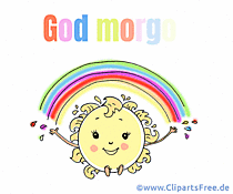 Guten Morgen auf Schwedisch Gifbild