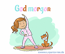 Sport in Vorschule - Guten Morgen auf Schwedisch Gif