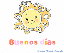 Animation Guten Morgen auf Spanisch