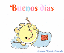 Gif Guten Morgen auf Spanisch