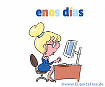 Guten Morgen auf Spanisch - Grüße an Arbeitskollegen Bild