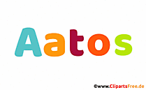 Aatos Vorname für Jungen als animiertes Gif Bild