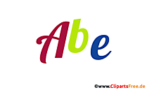 Abe Vorname für Jungen Illustration, Bild, Gif Grafik