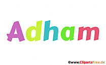 Adham Jungenname - Ideen für Vornamen für Baby