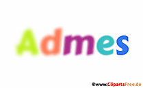 Admes Vorname für Jungen als animiertes Gif Bild