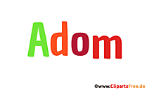 Adom Vorname für Jungen - Baby Vornamen als Bilder