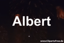 Albert Jungenname Vorname, Althochdeutsch, Bedeutung: vornehm glänzend, wunderbar 