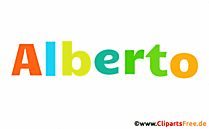 Alberto italienische, spanische und portugiesische Variante des Namens Albert