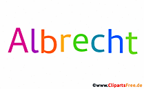 Albrecht Bild mit Vornamen - bekannte Vornamen für Jungs