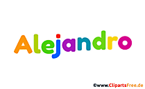 Alejandro Vorname für Jungen - Baby Vornamen als Bilder