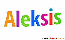 Aleksis Vorname für Jungen - Babyvornamen als animierte Bilder