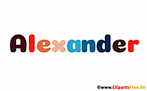 Alexander Vorname Junge Gif-Animation