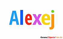 Alexej Bild mit Namen -  Bilder mit Baby Vornamen