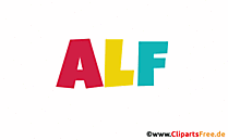 Alf Bild mit Namen - Animierte Bilder mit Vornamen