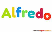 Alfredo Vorname für Jungen - Baby Vornamen als Bilder