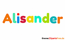 Alisander Name für Baby - Vornamen für Jungs als Bilder