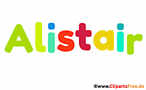Alistair Bild mit Namen - Kindernamen Gif Bilder
