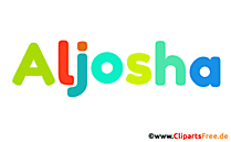 Aljosha Vorname für Jungen - Baby Vornamen als Bilder