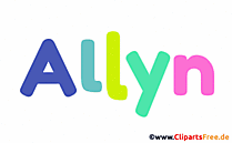 Allyn Name für Baby - Vornamen für Jungs als Bilder