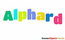 Alphard Bild mit Namen - Animierte Bilder mit Vornamen