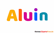 Aluin Bild mit Namen - Kindernamen Gif Bilder