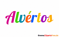 Alvértos Vorname für Jungen - Babyvornamen als animierte Bilder