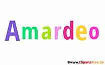 Amardeo Bild mit Namen - Kindernamen Gif Bilder