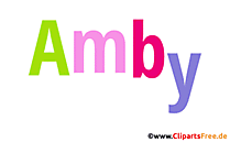 Amby Bild mit Namen - Kindernamen Gif Bilder