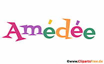 Amédée persönliches Namensbild -  Bilder mit Vornamen