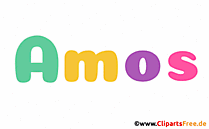 Amos Vorname für Jungen - Bilder mit Namen