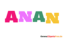 Anan Vorname für Jungen - Baby Vornamen als Bilder