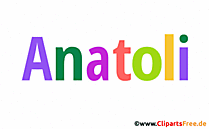 Anatoli Bild mit Namen - Kindernamen Gif Bilder