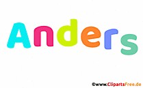 Anders Bild mit Namen -  Bilder mit Baby Vornamen
