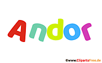 Andor Vorname Bild - Exotische Vornamen für Jungen
