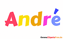 André persönliches Namensbild -  Bilder mit Vornamen