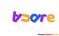 Andre Vorname für Jungen animiertes Deko Bild