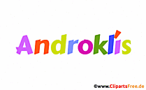 Androklís Vorname für Jungen - Babyvornamen als animierte Bilder