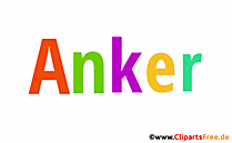 Anker Vorname für Jungen - Baby Vornamen als Bilder