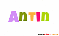 Antin Vorname für Jungen - Baby Vornamen als Bilder