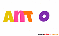 Anton Bild mit Namen - Animierte Bilder mit Vornamen