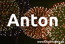 Anton Vorname, Deutsche Kurzform von Antonius, Bedeutung: 