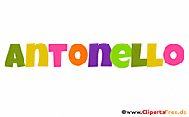 Antonello Bild mit Namen - Kindernamen Gif Bilder